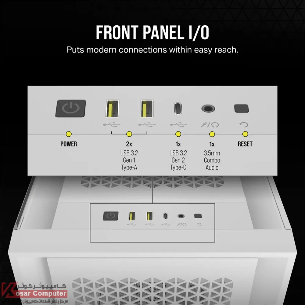 CORSAIR-5000D-CORE-AIRFLOW-WHITE