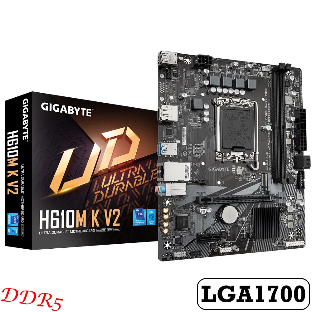 GIGABYTE-H610M-K-V2-DDR5