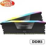 رم کورسیر 32 گیگابایت (2×16) دو کانال DDR5 6400 مدل Vengeance RGB CL36 AMD EXPO